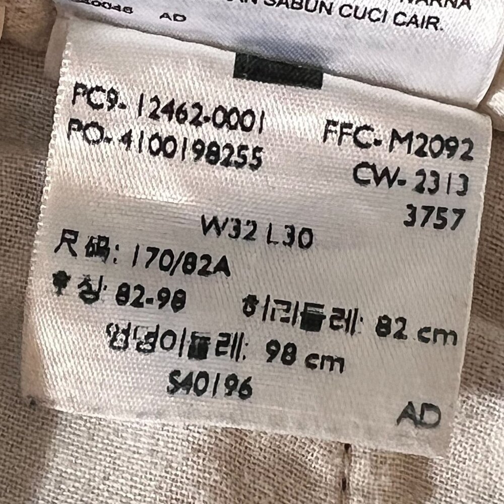 Levis Mens Camo Cargo Pants Relaxed Fit Cotton Blend Durable Casual Wear 32x30 - Picture 15 of 15